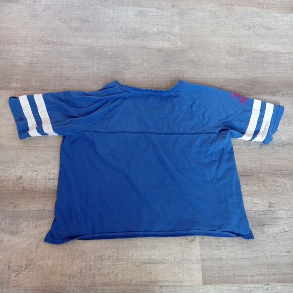 Junk Food Womens NFL New England Patriots Loose Fit V-Neck Shirt Size L - Picture 4 of 8